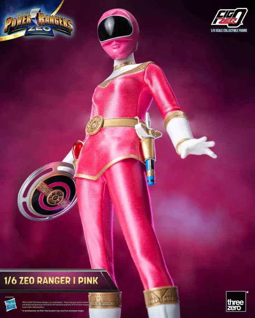 POWER RANGERS ZEO RANGER I PINK 1/6 FIGURE THREEA TOYS/THREEZERO
