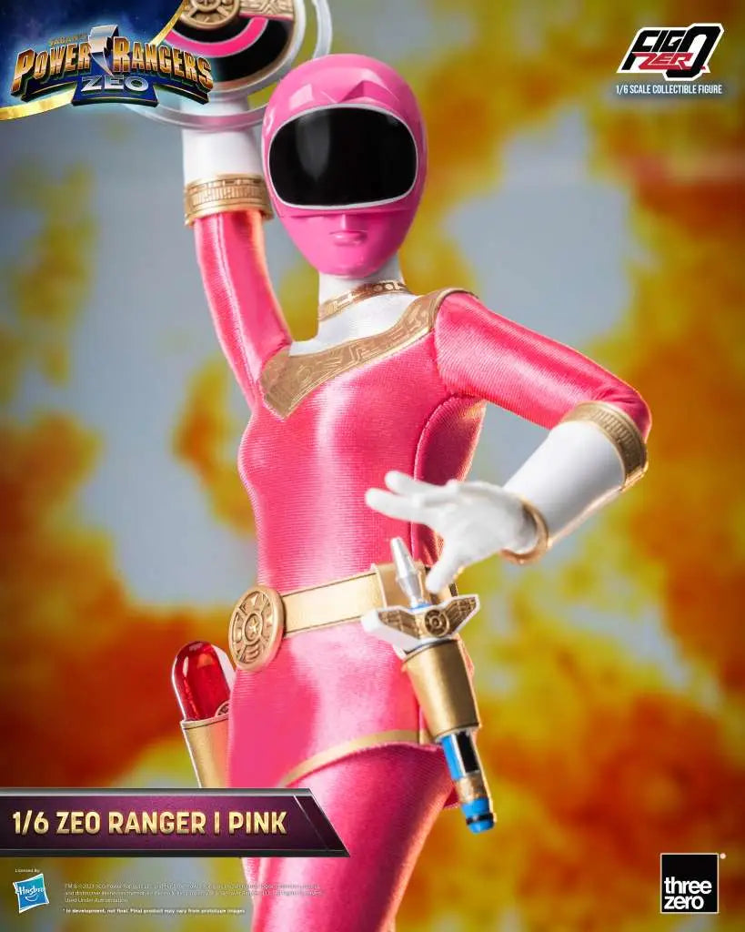 POWER RANGERS ZEO RANGER I PINK 1/6 FIGURE THREEA TOYS/THREEZERO