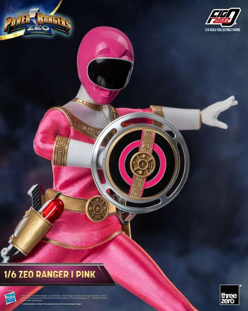 POWER RANGERS ZEO RANGER I PINK 1/6 FIGURE THREEA TOYS/THREEZERO