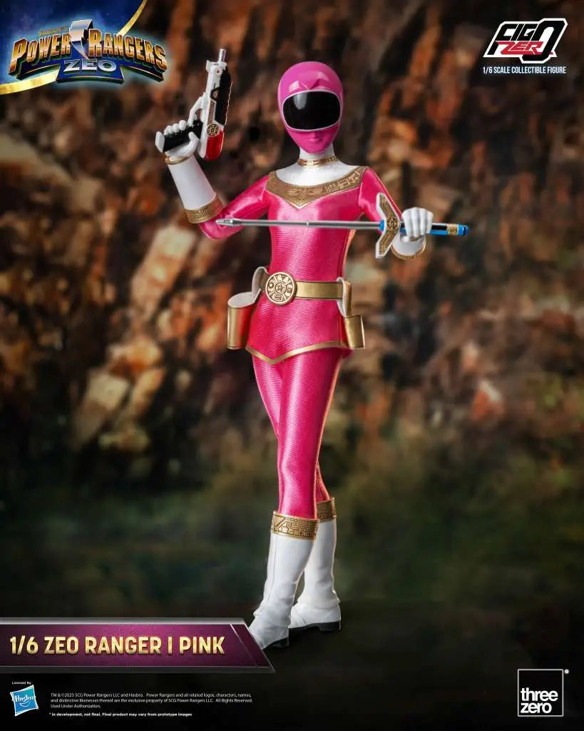 POWER RANGERS ZEO RANGER I PINK 1/6 FIGURE THREEA TOYS/THREEZERO
