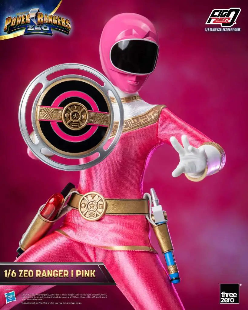 POWER RANGERS ZEO RANGER I PINK 1/6 FIGURE THREEA TOYS/THREEZERO