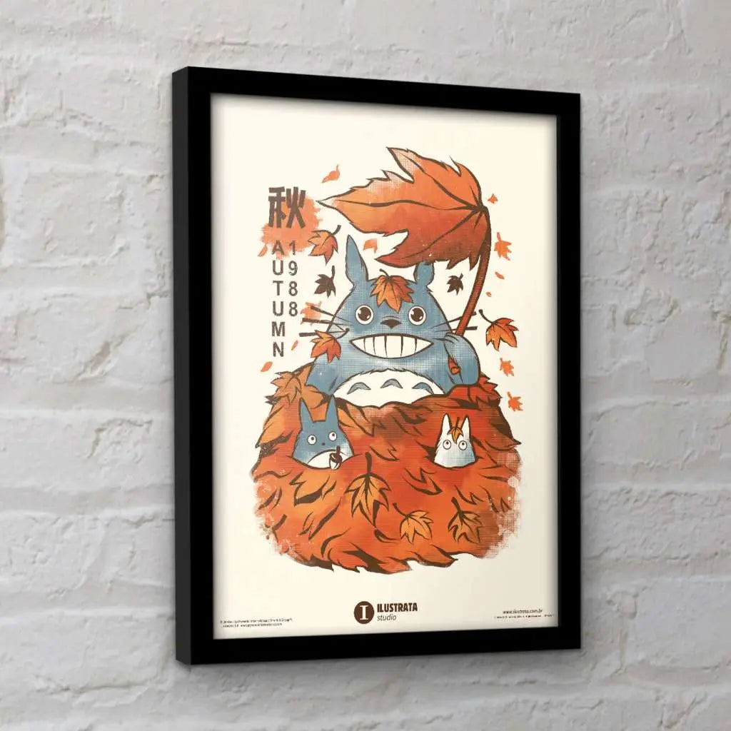 ILUSTRATA MY NEIGHBOUR AUTUMN COLLECTOR PRINT PYRAMID INTERNATIONAL