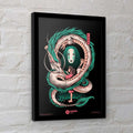 ILUSTRATA THE GIRL AND THE DRAGON COLLECTOR PRINT PYRAMID INTERNATIONAL