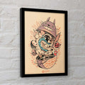 ILUSTRATA MY NEIGHBOUR MATRYOSHKA COLLECTOR PRINT PYRAMID INTERNATIONAL