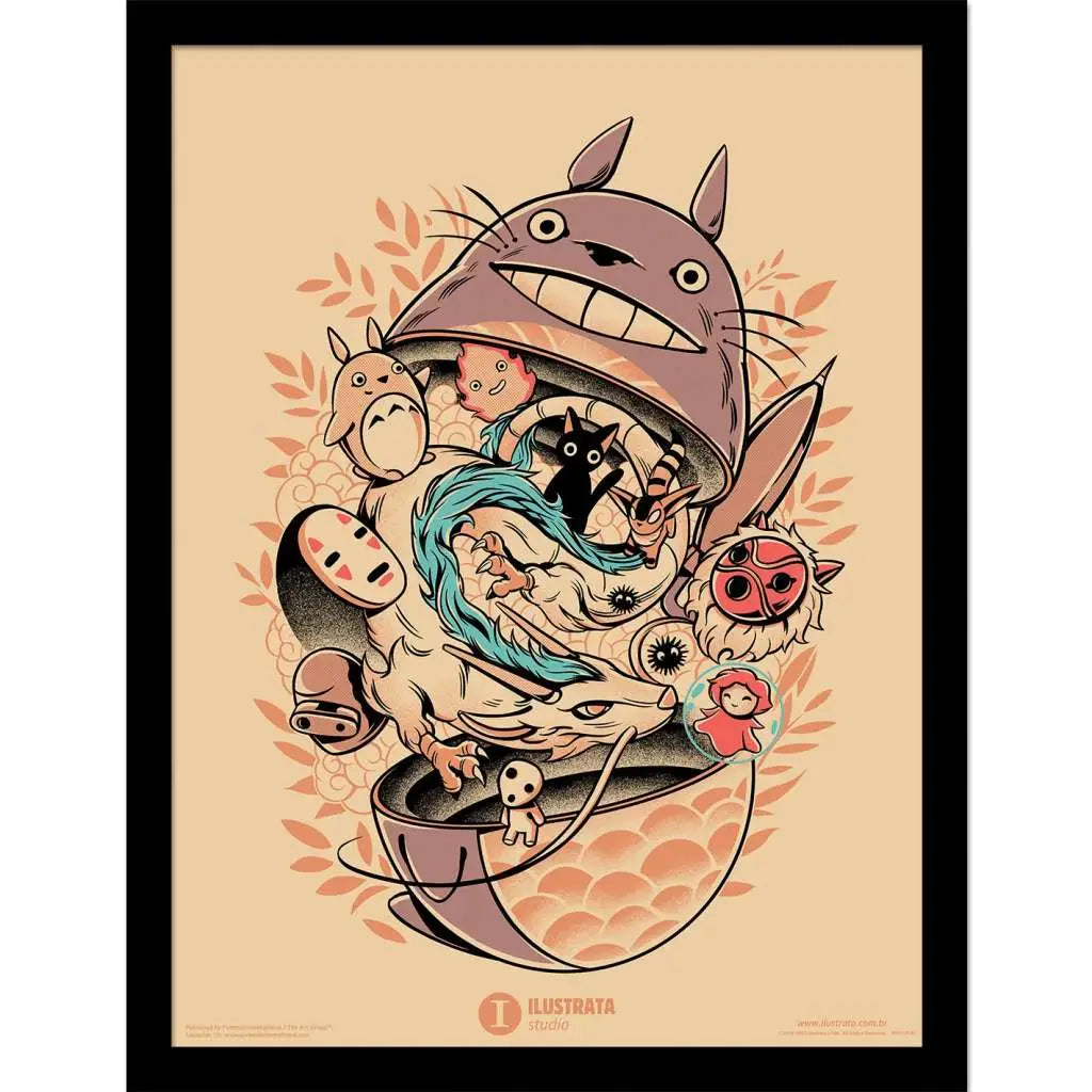 ILUSTRATA MY NEIGHBOUR MATRYOSHKA COLLECTOR PRINT PYRAMID INTERNATIONAL