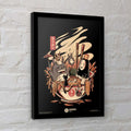 ILUSTRATA RAMEN POOL PARTY COLLECTOR PRINT PYRAMID INTERNATIONAL