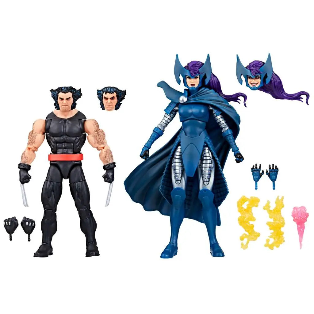 ML WOLVERINE AND PSYLOCKE AF HASBRO