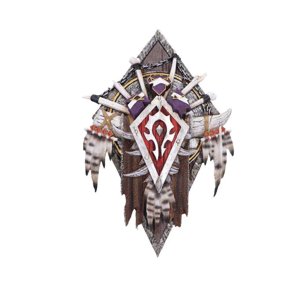 WORLD OF WARCRAFT HORDE WALL PLAQUE NEMESIS NOW