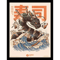 ILUSTRATA SUSHI DRAGON COLLECTOR PRINT FRAMED PYRAMID INTERNATIONAL