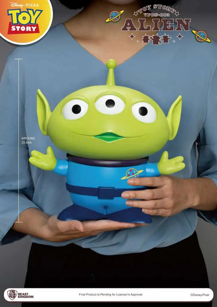 TOY STORY SMALL VINYL PIGGY BANK ALIEN BEAST KINGDOM