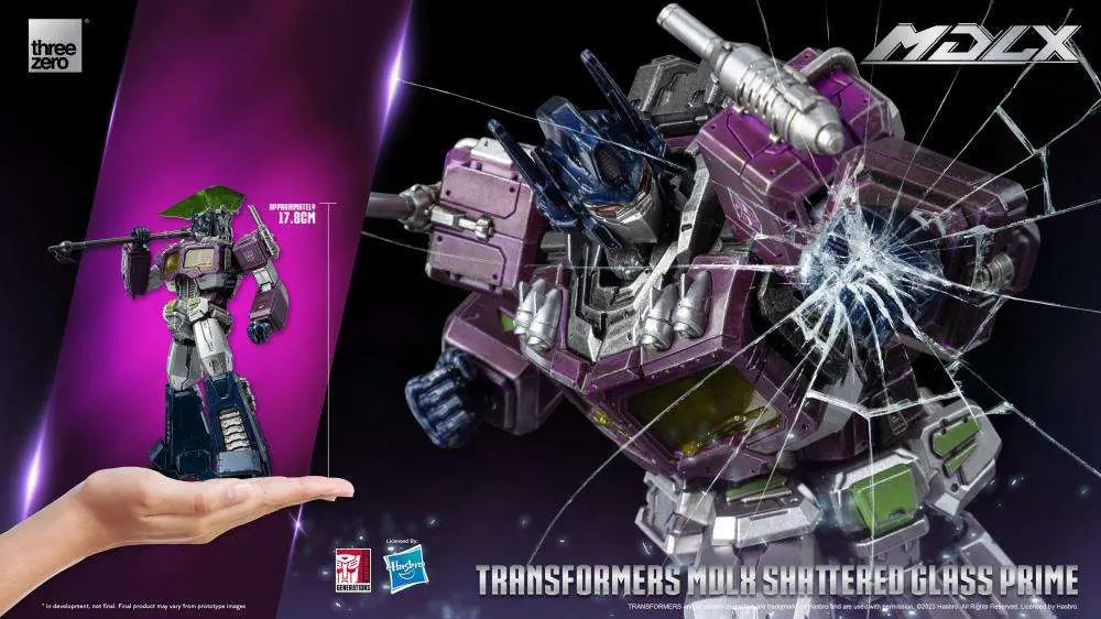 TRANSFORMERS MDLX SHATTERED GLASS OPTIMUS PRIME LTD ED AF THREEA TOYS/THREEZERO