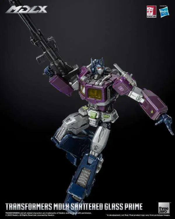 TRANSFORMERS MDLX SHATTERED GLASS OPTIMUS PRIME LTD ED AF THREEA TOYS/THREEZERO