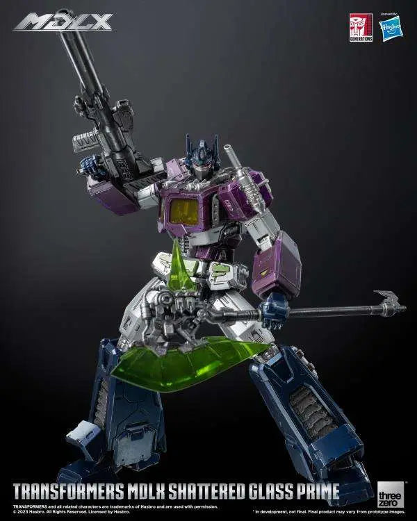 TRANSFORMERS MDLX SHATTERED GLASS OPTIMUS PRIME LTD ED AF THREEA TOYS/THREEZERO