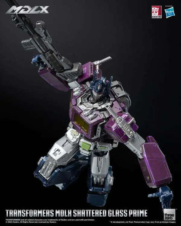 TRANSFORMERS MDLX SHATTERED GLASS OPTIMUS PRIME LTD ED AF THREEA TOYS/THREEZERO
