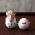 THE BOY AND THE HERON HERON & WARAWARA TWO PACK ROLY POLY FIGURINE STUDIO GHIBLI