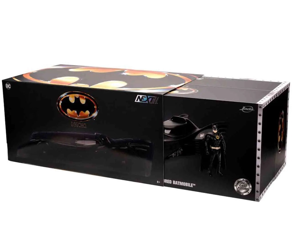Batman 1989 Amored Batmobile With Batman 1 24 Die Cast Model Limted Edition Jada Toys