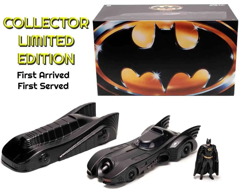 Batman 1989 Amored Batmobile With Batman 1 24 Die Cast Model Limted Edition Jada Toys