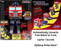 TRANSFORMERS GENERATION 1 OPTIMUS PRIME TRANSFORMING TO ROBOT 1 16 MODEL WITH REMOTE CONTROL Jada Toys