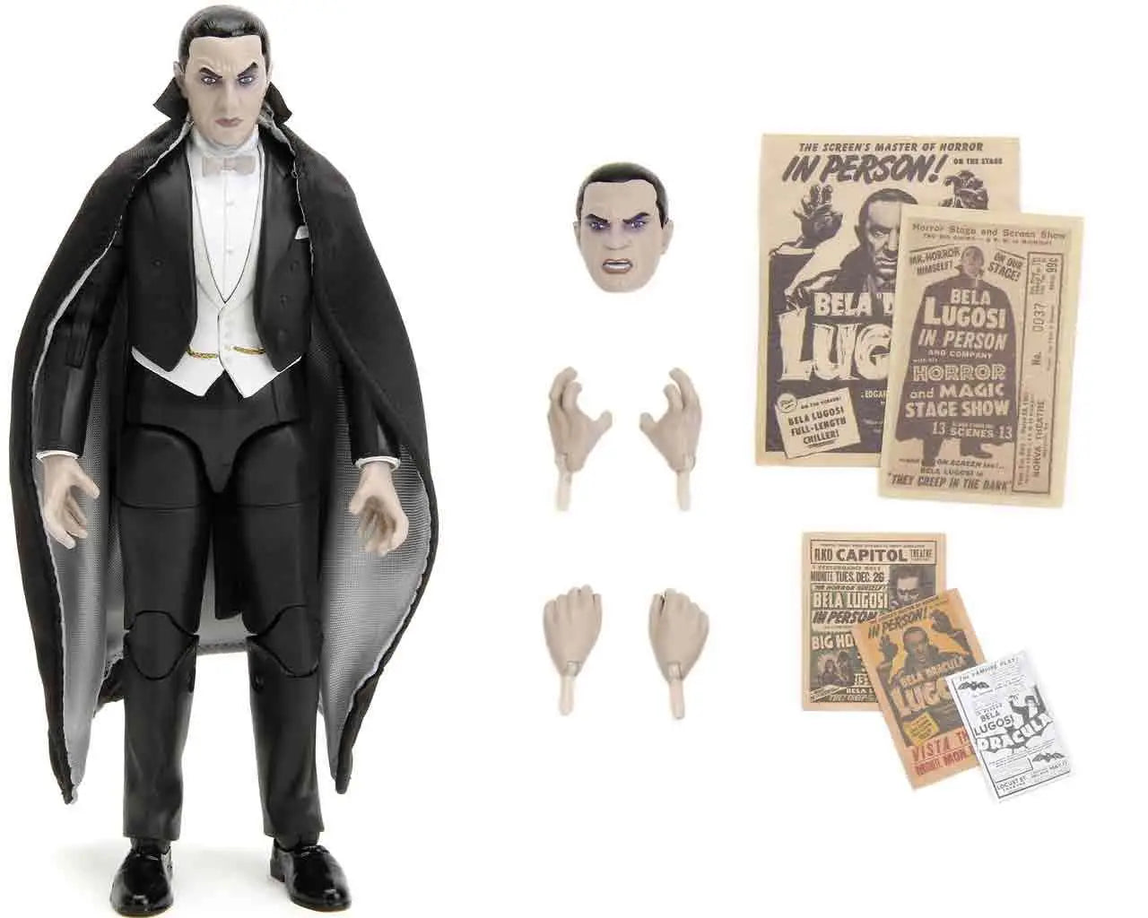 Bela Lugosi as Dracula - Action Figure 6 Inches Jada Toys