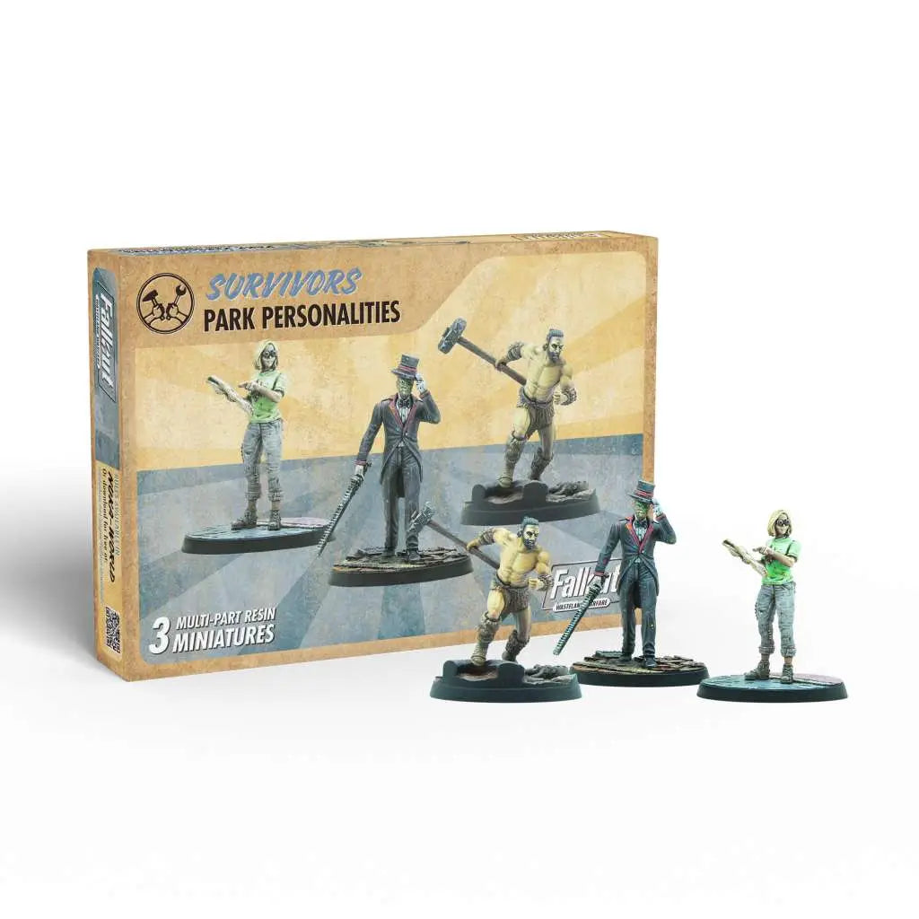 FALLOUT WASTELAND WARFARE NUKA WORLD PARK PERSONALITIES MODIPHIUS