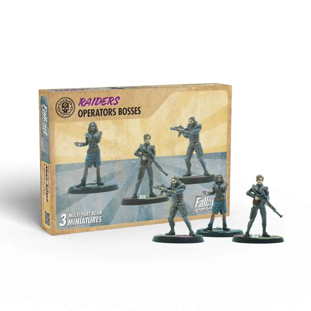 FALLOUT WASTELAND WARFARE NUKA WORLD RAIDERS OPERATORS BOSSES MODIPHIUS