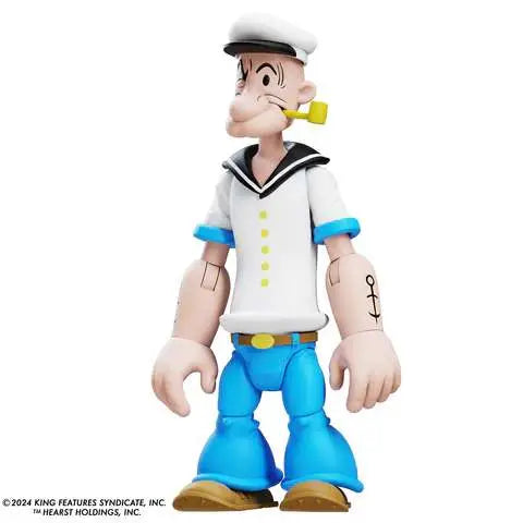 POPEYE WAVE 3 POPEYE 1ST APP WHITE SHIRT AF BOSS FIGHT STUDIO
