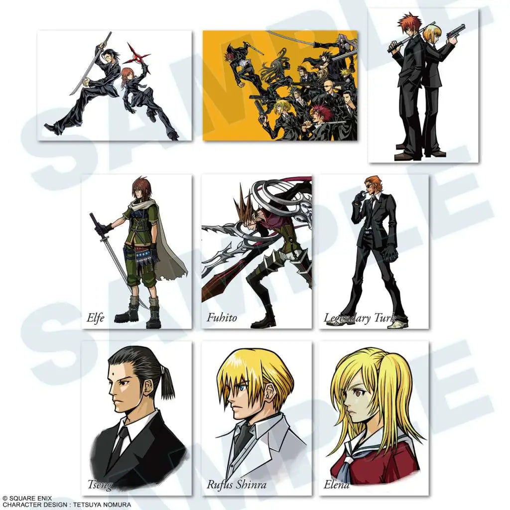 FF7 Vol2 AA Museum Digital Card Plus 20 SQUARE ENIX