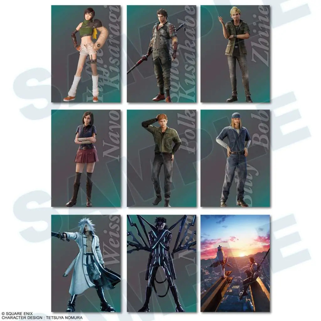 FF7 Vol2 AA Museum Digital Card Plus 20 SQUARE ENIX