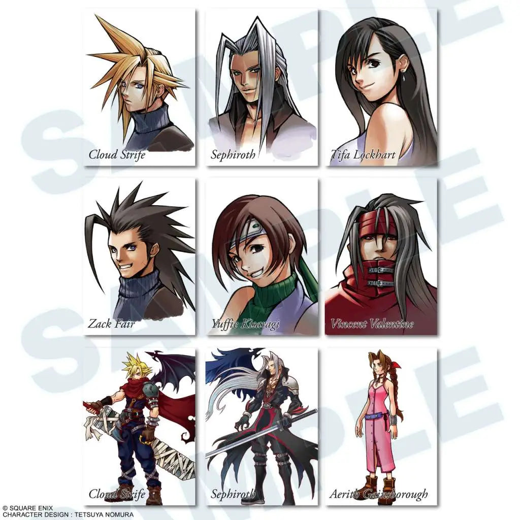 FF7 Vol2 AA Museum Digital Card Plus 20 SQUARE ENIX
