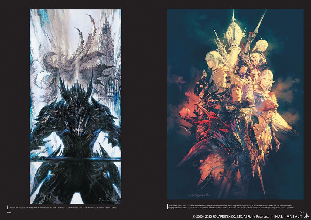 Final Fantasy XIV Heavensward The Art of Ishgard Stone and Steel