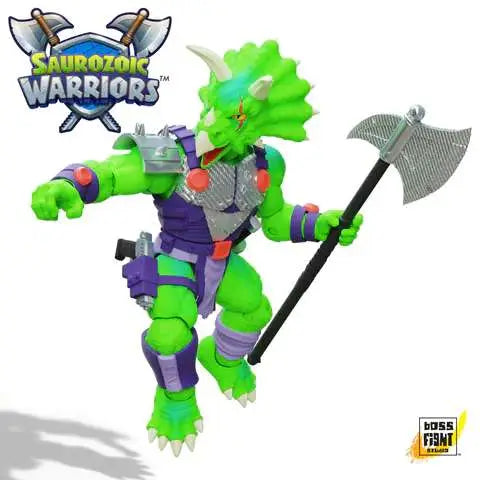 SAUROZOIC WARRIORS TRIAX SKIVER AF BOSS FIGHT STUDIO