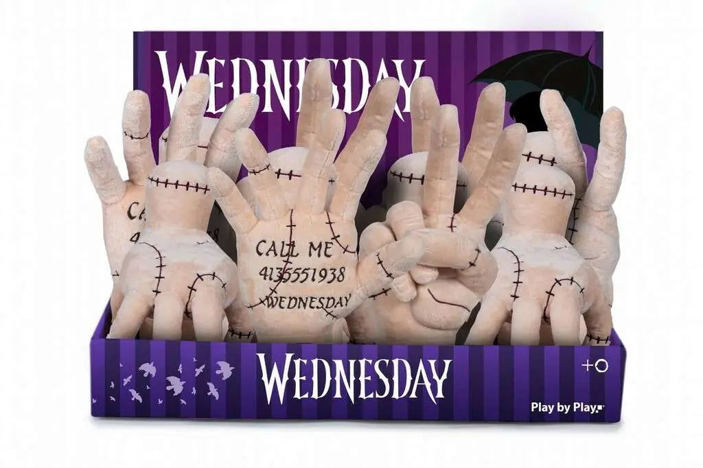 WEDNESDAY THE THING PLUSH DISPLAY (12) VARI - VARIOUS