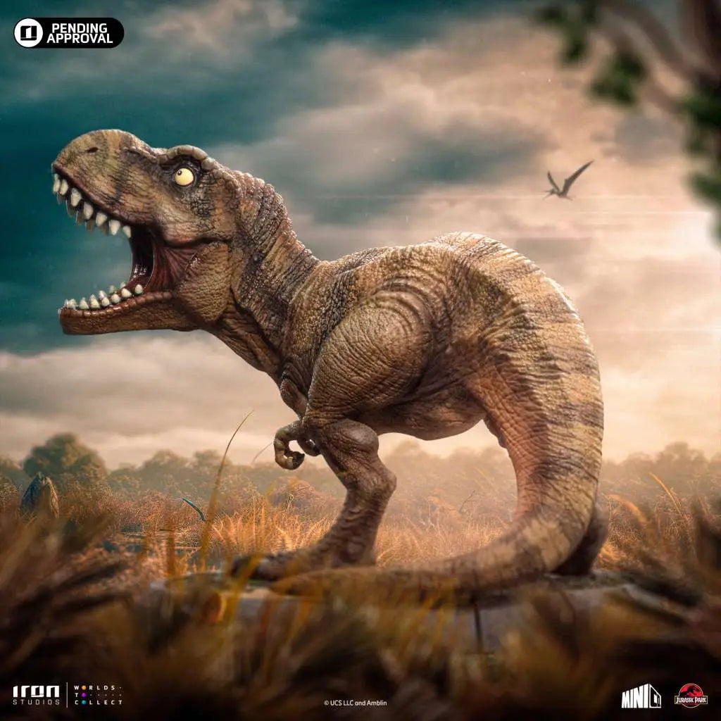 JURASSIC PAR T REX REGULAR MINICO IRON STUDIOS