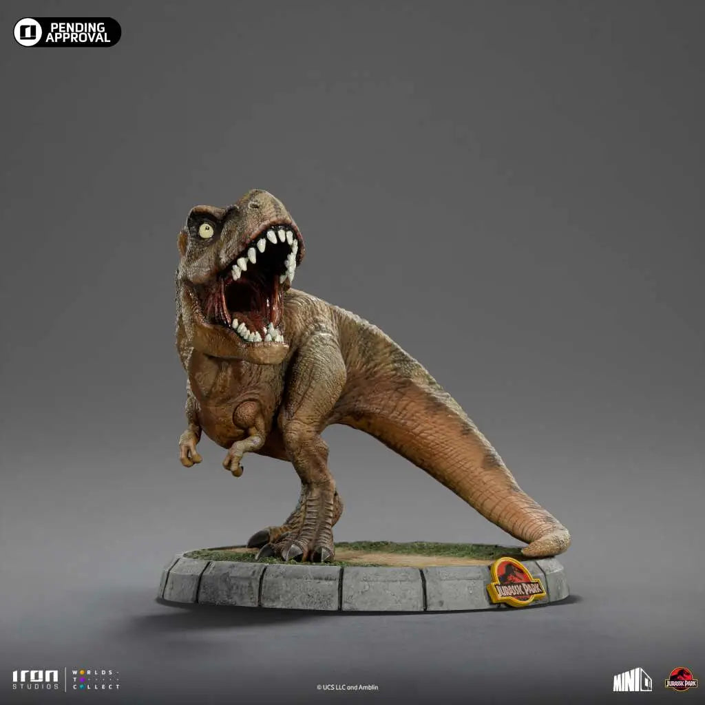 JURASSIC PAR T REX REGULAR MINICO IRON STUDIOS