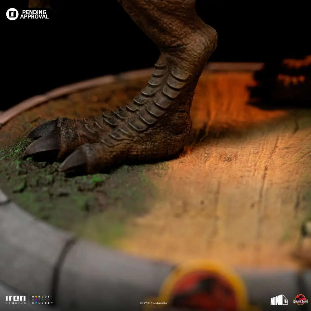 JURASSIC PAR T REX REGULAR MINICO IRON STUDIOS