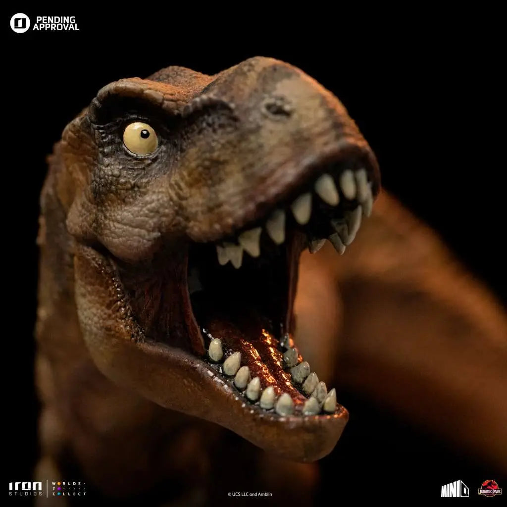 JURASSIC PAR T REX REGULAR MINICO IRON STUDIOS