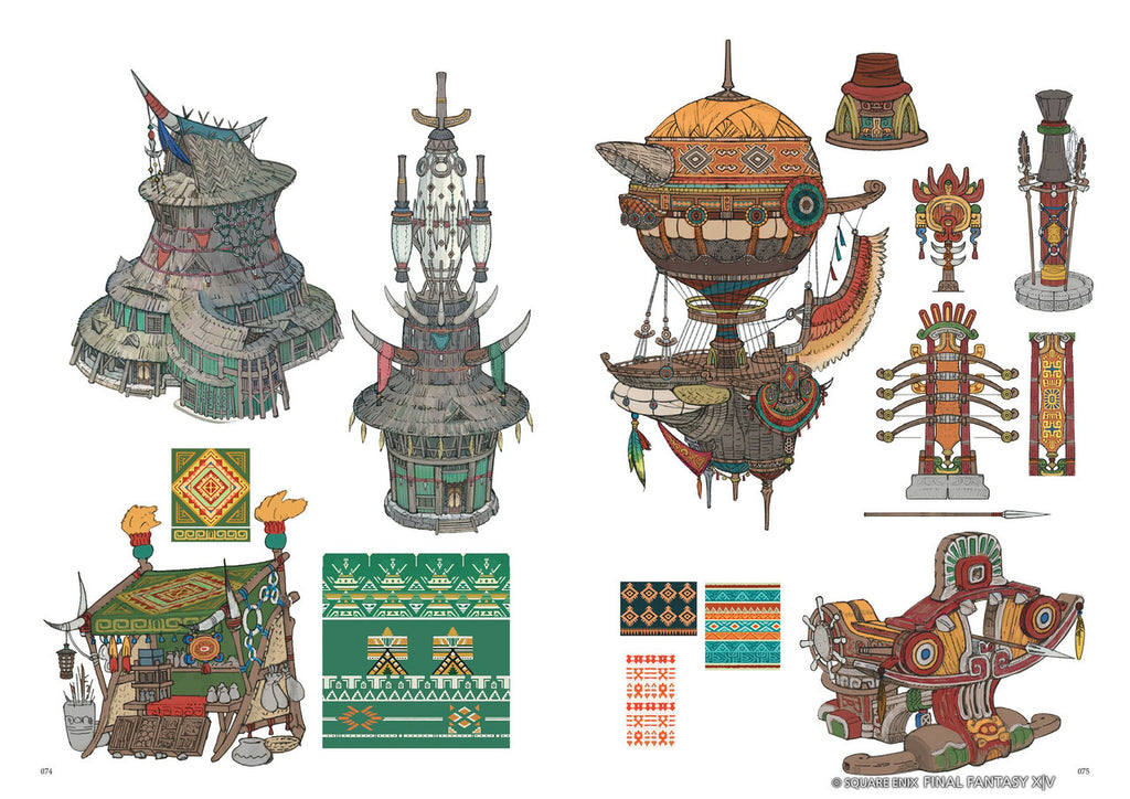FINAL FANTASY XIV Dawntrail The Art of Succession Relics of Heritage