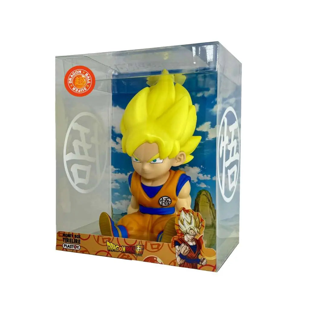 DRAGON BALL SON GOKU SUPER SAIYAN MONEY BANK PLASTOY