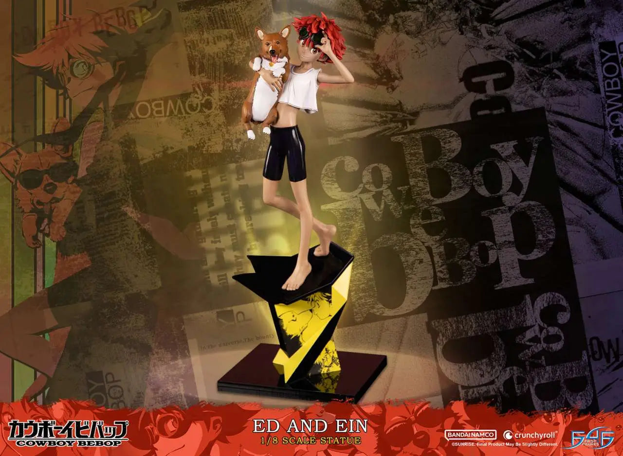 COWBOY BEBOP ED AND EIN 1/8 RESIN STATUE FIRST4FIGURES