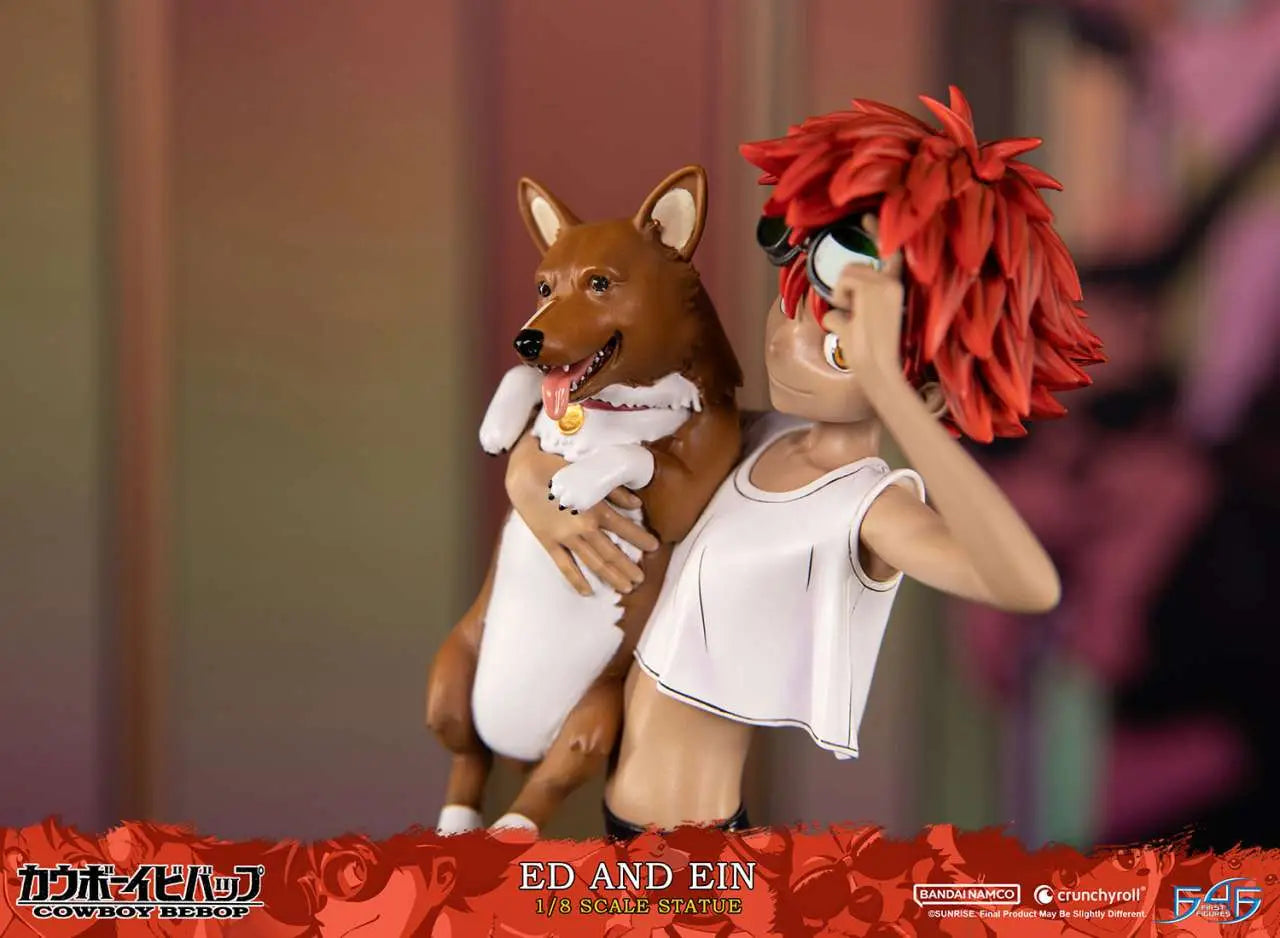 COWBOY BEBOP ED AND EIN 1/8 RESIN STATUE FIRST4FIGURES
