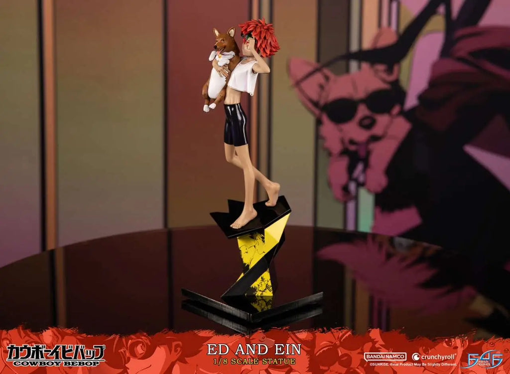 COWBOY BEBOP ED AND EIN 1/8 RESIN STATUE FIRST4FIGURES