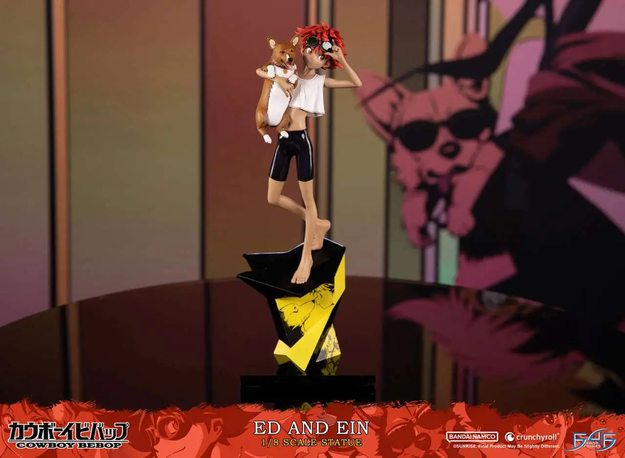 COWBOY BEBOP ED AND EIN 1/8 RESIN STATUE FIRST4FIGURES
