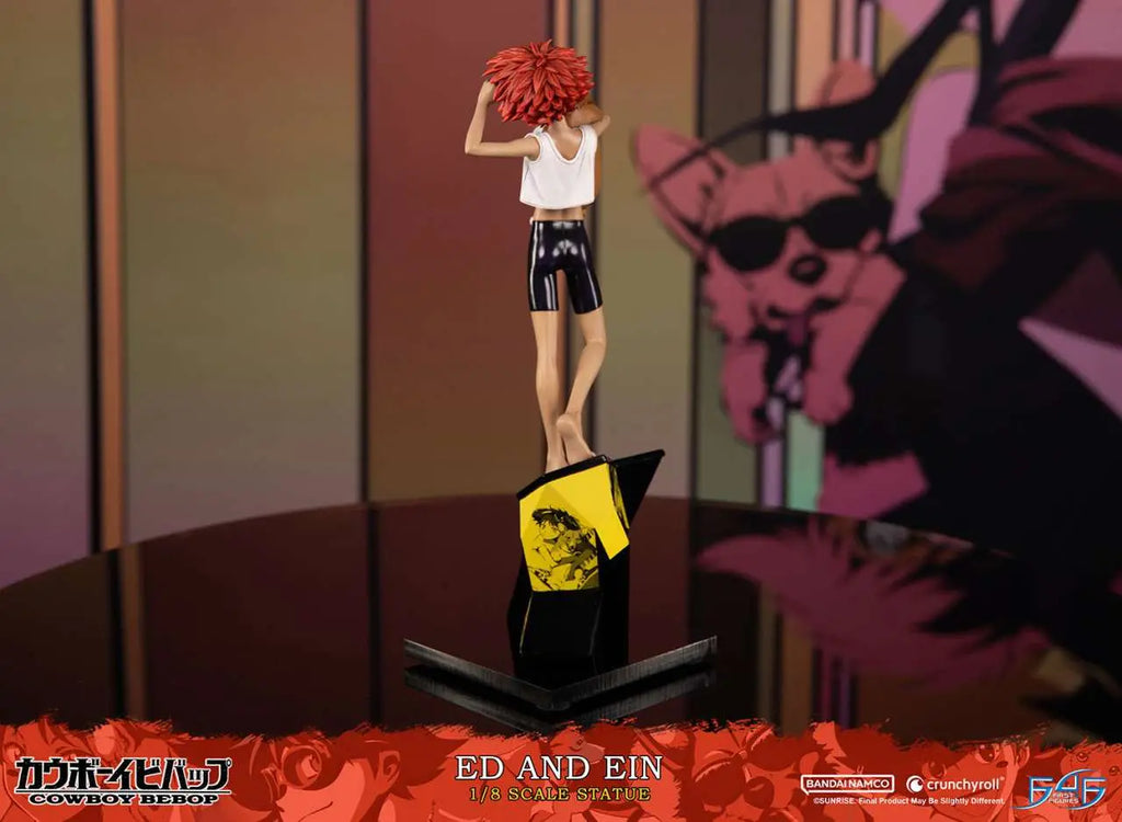 COWBOY BEBOP ED AND EIN 1/8 RESIN STATUE FIRST4FIGURES