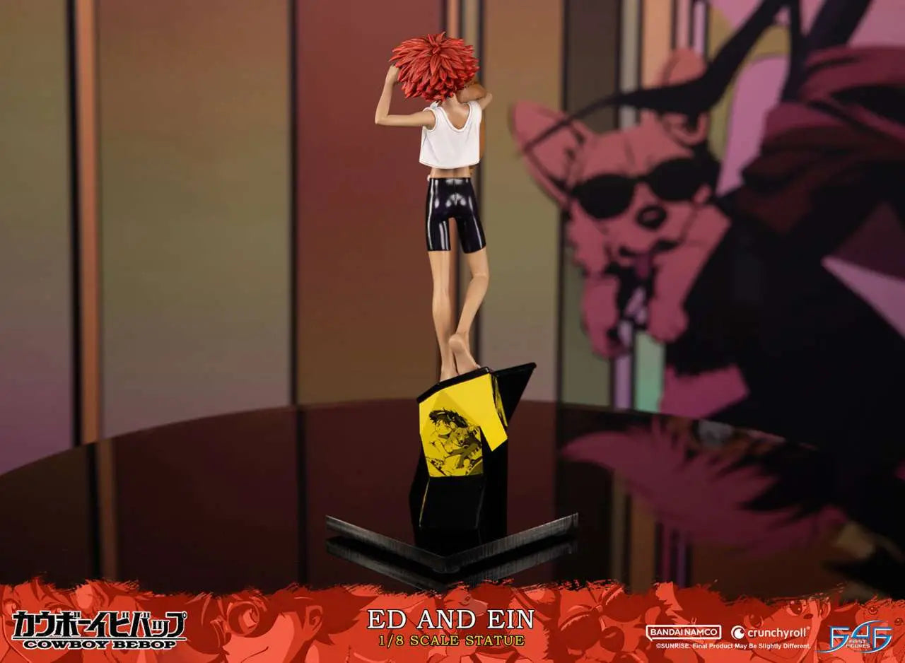 COWBOY BEBOP ED AND EIN 1/8 RESIN STATUE FIRST4FIGURES