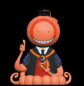 ASSASSINATION CLASSROOM KORO SENSEI ORANGE MONEY BANK PLASTOY