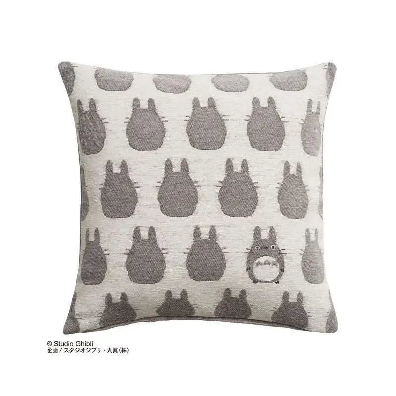 MY NEIGHBOR TOTORO SILHOUETTE GREY NAP CUSHION STUDIO GHIBLI