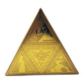 THE LEGEND OF ZELDA TRIFORCE SHAPED MONEY BANK PYRAMID INTERNATIONAL
