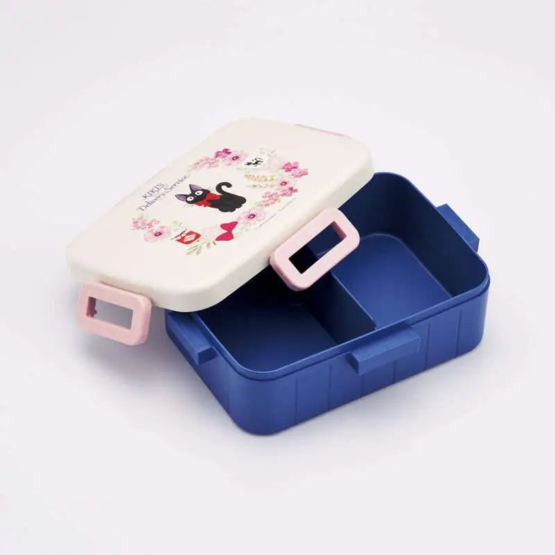KIKI'S DELIVERY SERVICE JIJI FLOWER GARLAND 650ML 4 LOCKS LUNCH BOX STUDIO GHIBLI