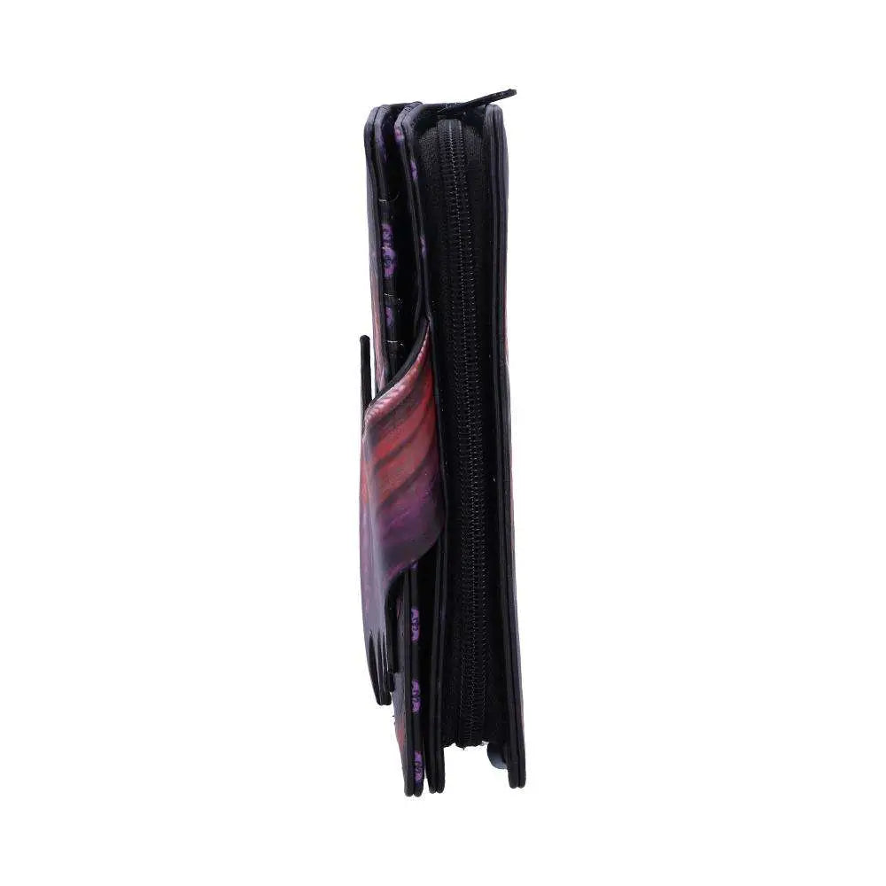 DRAGON TAKE FLIGHT RED EMBOSSED WALLET NEMESIS NOW