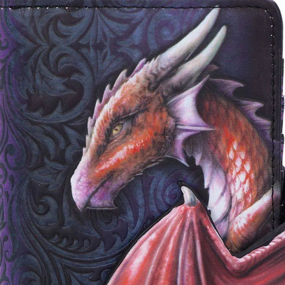 DRAGON TAKE FLIGHT RED EMBOSSED WALLET NEMESIS NOW